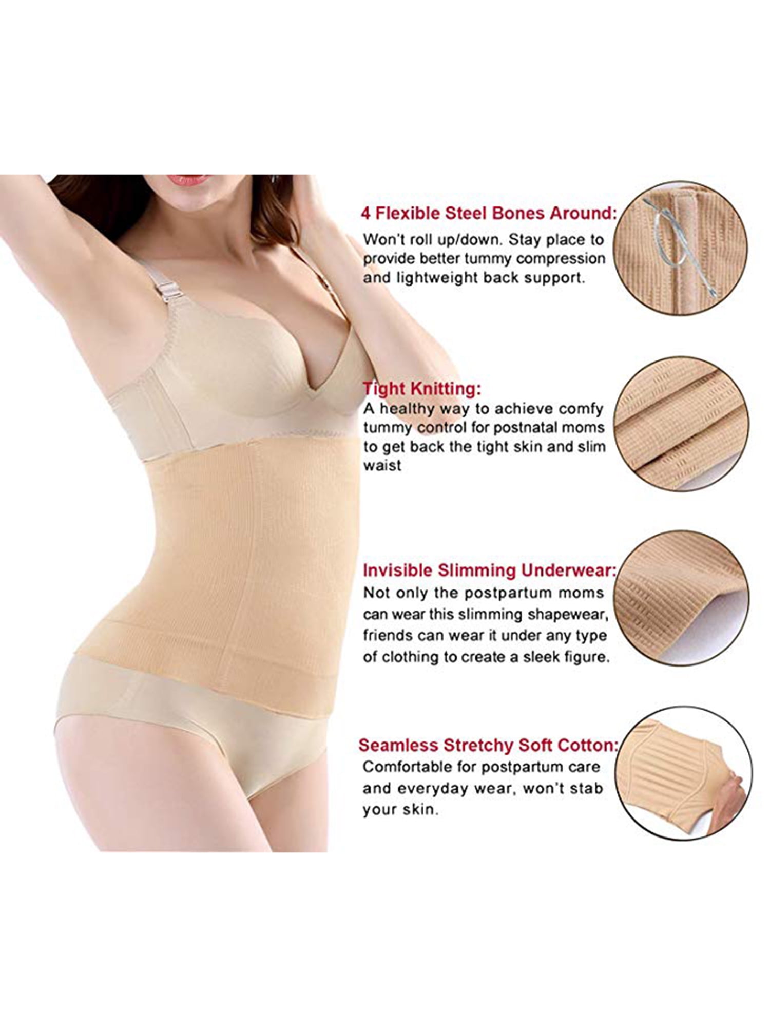 Find Cheap, Fashionable and Slimming postpartum tummy control underwear 