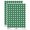 Dark Green, variant on Male Ballet Dancer Jumping Man Boy 200+ Round Stickers - Light Pink - Matte Finish - 0.50" Size