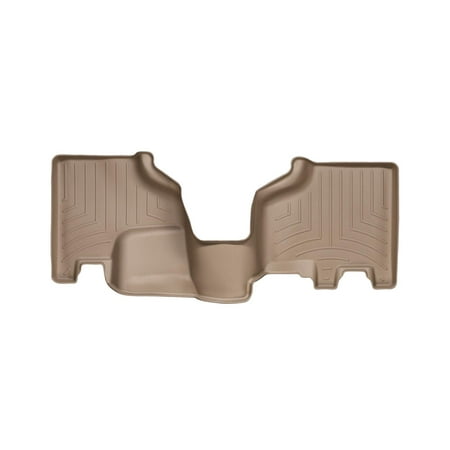 WeatherTech Custom Fit FloorLiners compatible with 2008-2012 Jeep Liberty - 2nd Row, Tan