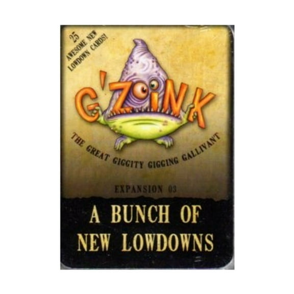 Mutha Oith Creations G'Zoink - A Bunch of New Lowdowns New