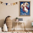thumbnail image 2 of Cuadros Decorativos Pintura de diamante 5D DIY Ángel de taladro redondo completo Imagen de JShteea Nuevos Originales, 2 of 8