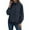 Navy, variant on Rain Jackets for Women Waterproof Raincoats Hooded Soft Interchange Jacket Windbreaker Windproof Rain Jacket with Pocket for Outdoor Hiking