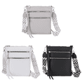 thumbnail image 1 of Bolso Hombro Pequeño Cuero PU Con Bolsillo Múltiple para Mujer (gris), 1 of 9