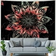 thumbnail image 4 of GOSMITH  Mandala Tapestry Bohemian Tapestry Floral Aesthetic Tapestries Hippie Boho Tapestry Burning Sun Tapestry Wall Hanging Decor for Bedroom, Living Room, Dorm Painting, 4 of 6