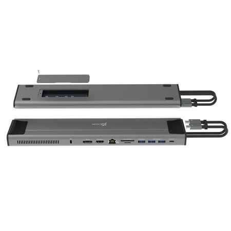 j5create - M.2 NVMe USB-C Gen 2 Docking Station - Grey & Black