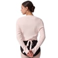 thumbnail image 2 of Capezio Ribbed Knit Wrap Sweater, 2 of 5