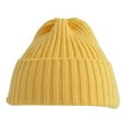 thumbnail image 1 of Ribbed Thickened Ear Protection Baby Beanie Winter Children Candy Colored Warm Knitted Hat Photography Props, 1 of 10