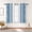 Blue, variant on MIZHONA Blue Gradient Blackout Curtains for Living Room Modern Window Curtain Set of 2,42"x63"