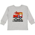 thumbnail image 3 of Inktastic Fireman Uncle is a Firefighter Boys or Girls Long Sleeve Toddler T-Shirt, 3 of 5