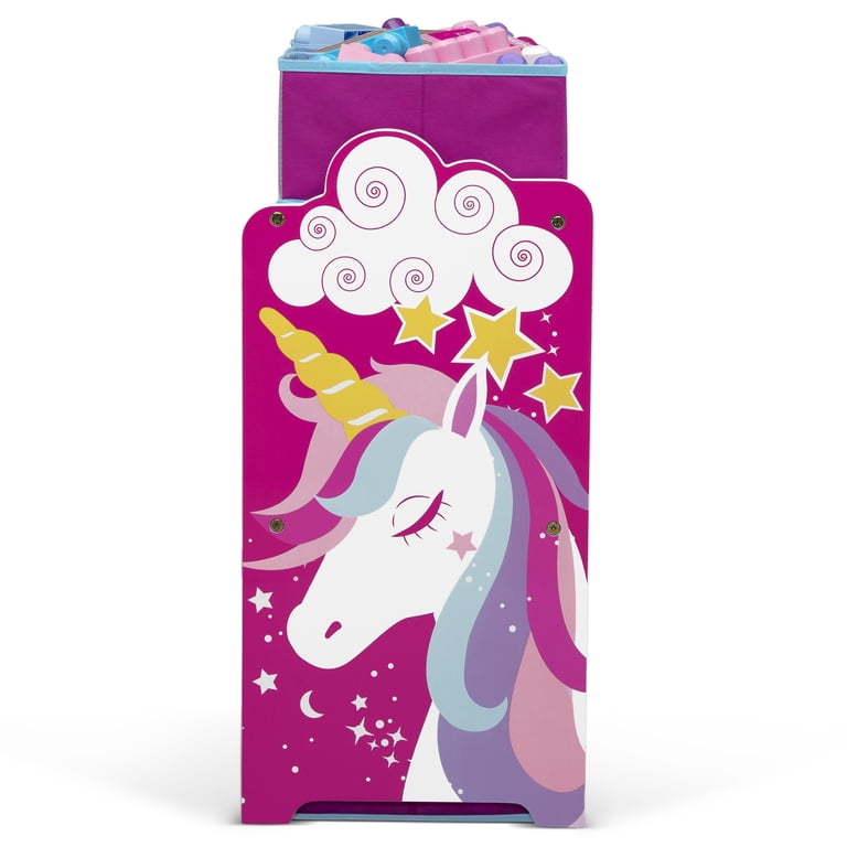 Delta Children Unicorn Toy Storage Organizer, 6-Bin photo 6