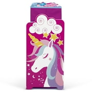 Delta Children Unicorn Design & Store 6 Bin Toy Storage Organizer - Greenguard Gold Certified
