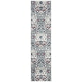 thumbnail image 3 of SAFAVIEH Brentwood Rudolf Southwestern Runner Rug, Navy/Gray, 2' x 12', 3 of 9