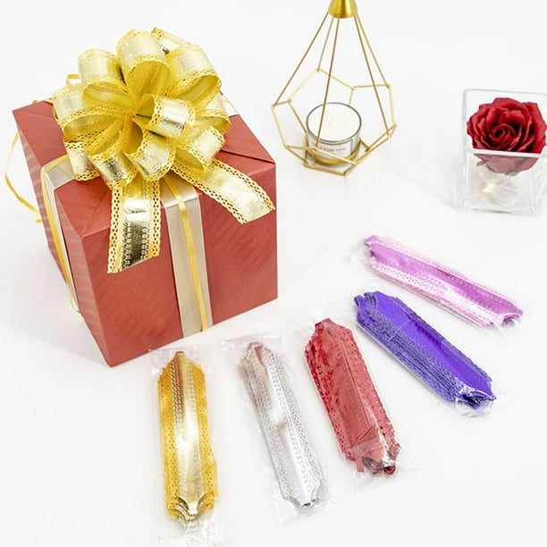 unbranded 5Ud Cintas Para Moños Decorativos Fáciles De Para Regalo Bodas Y Celebraciones