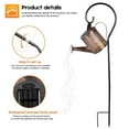 thumbnail image 4 of Solar Watering Can Light Hanging Kettle Lantern Light Waterproof Garden Decor Metal Retro Lamp for Outdoor Table Patio Lawn Yard, 4 of 23