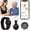 Black, variant on Compact Wearable GPS Tracker for Seniors & Students, Works with iOS & Android, Worldwide Location Tracking, No SIM Card & Monthly Fees, Also for Item Tracking