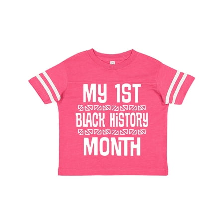 

Inktastic 1st Black History Month Gift Toddler Boy or Toddler Girl T-Shirt