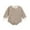 Brown, variant on Gubotare Baby Girl Bodysuit Fall Baby Girl Bubble Bodysuit Bodysuit Smocked Bodysuit Cute Clothes Fall 0 3 6 9 12 18 24 Months (Brown,3-6 Months)