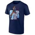 thumbnail image 2 of Men's Cameron Ward Navy Tennessee Titans Graphic Player T-Shirt, 2 of 4