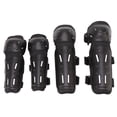 thumbnail image 1 of Motorcycle Elbow Knee Pads, Prevent Falling Off Elastic Straps Motorcycle Knee Pads 4Pcs With Storage Bag For Skiing, 1 of 8