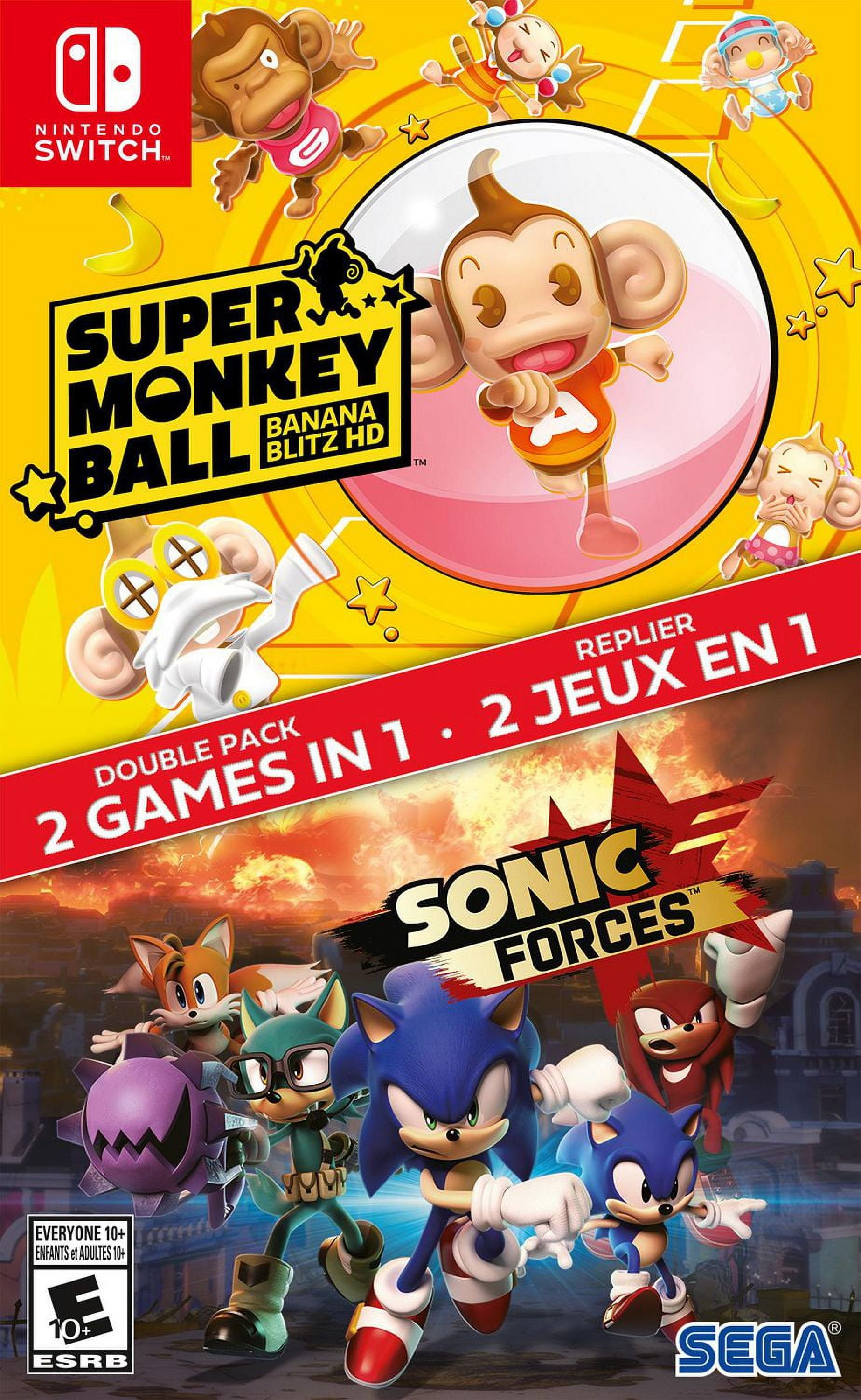 Sonic Forces / Super Monkey Ball Banana Blitz HD Double Pack (Nintendo Switch), Nintendo Switch