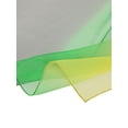 thumbnail image 4 of INSPIRE CHIC Women's Scarf Chiffon Silky Gradient Color Lightweight Long Wrap Shawl Yellow Green Black, 4 of 7