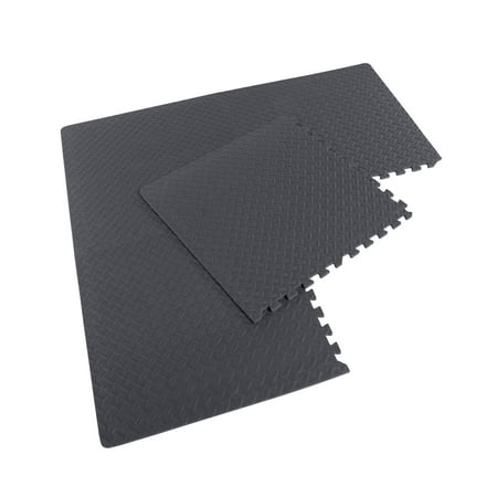 Cap Barbell High Density Eva Puzzle Floor Mat 4 Pieces Walmart Com