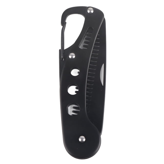 Peine de barba de acero inoxidable plegable para hombres Peine para peinar barba y bigote Peine plegable