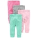 thumbnail image 1 of Pantalones Simple Joys de Carter's para niñas de 0 a 3 meses, paquete de 4, 1 of 2