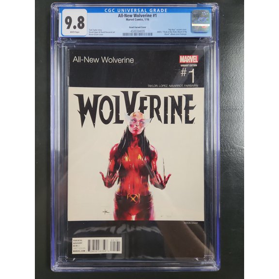 Collectible All-New Wolverine #1 - CGC 9.8 Comic Book