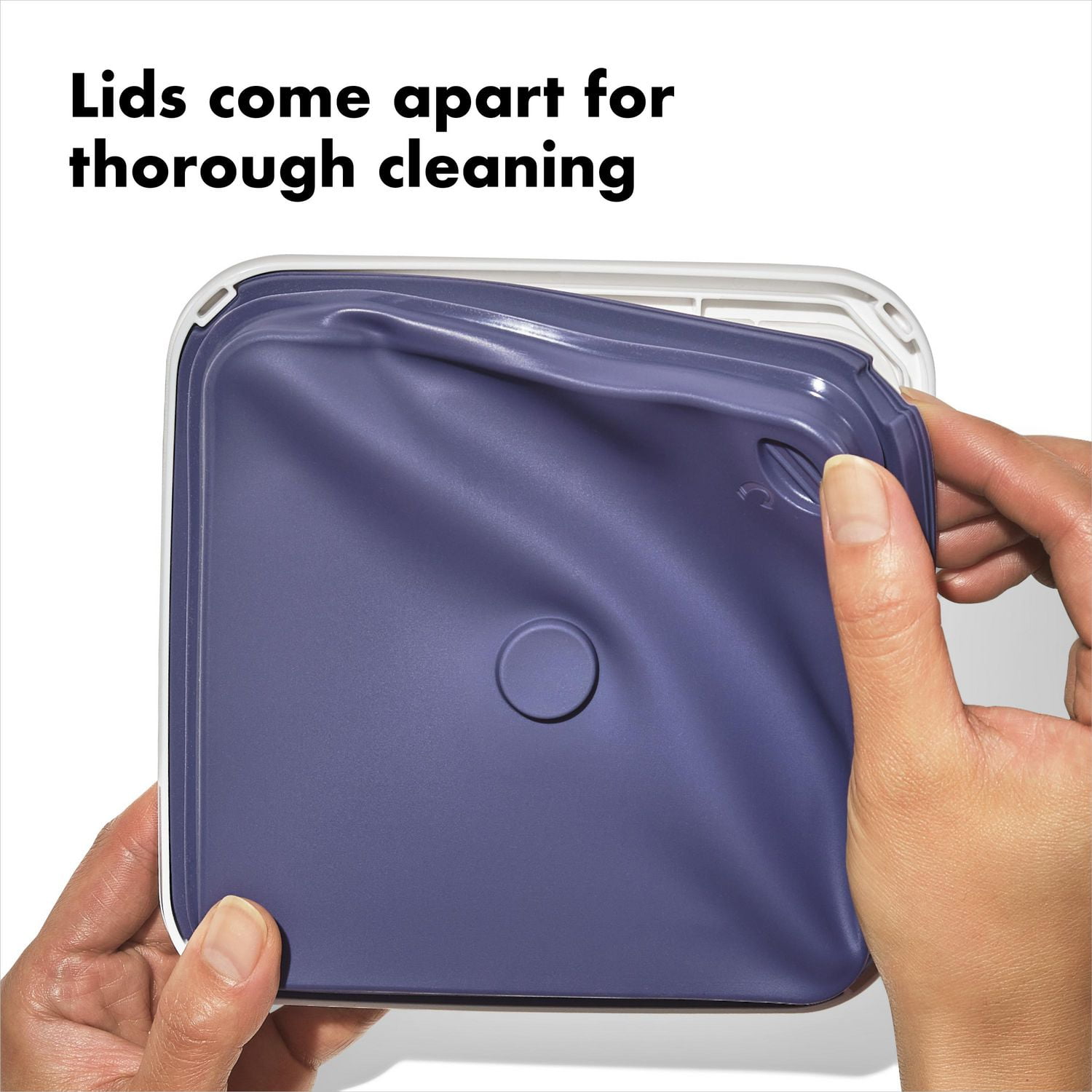 OXO Softworks POP Contenant Retangulaire, Petit 1.6L OXO Contenant Petit Rectangulaire 1.6L