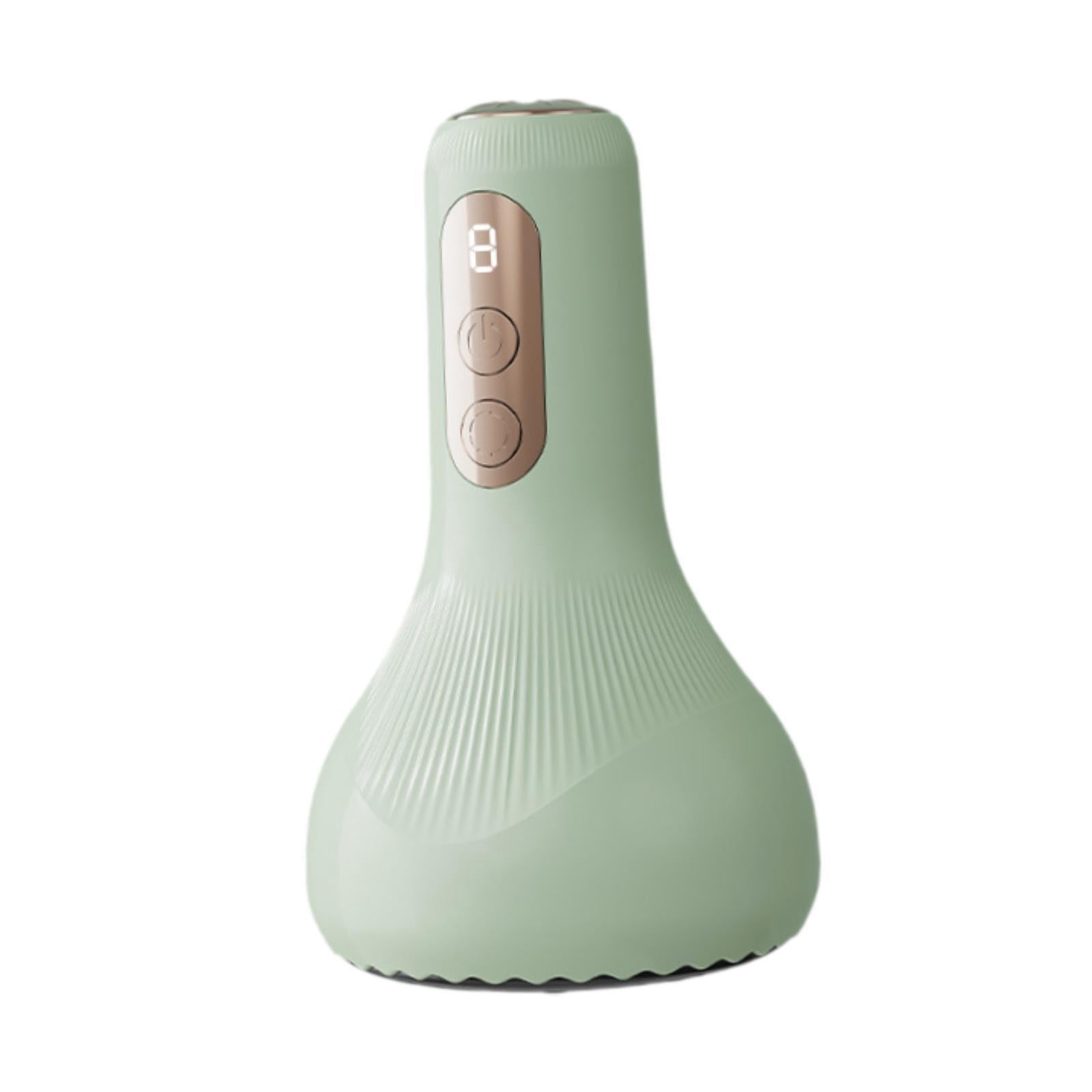 Wswqop Electric Cupping Massage Gua Sha Massage Tool Overheating Protection Red Light Light Green