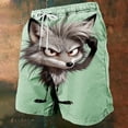 thumbnail image 3 of Pantalones Elásticos de la Cintura de la Playa de Ocio de Verano de los Hombres con Cordón Ajustable, Bolsillo Oculto, Poliéster Ligero para el Uso Casual, 3 of 5