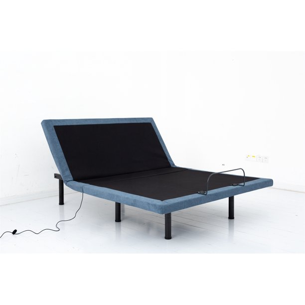 King Size Adjustable Bed Base Frame with Wireless Remote, Head and Foot
