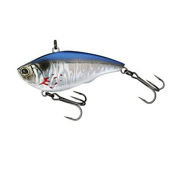 Yo-Zuri Rattln Vibe One Knock Lure, 65mm, Metallic Bleeding Shad