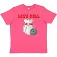 thumbnail image 3 of Inktastic Let's Roll Bowling Youth T-Shirt, 3 of 5