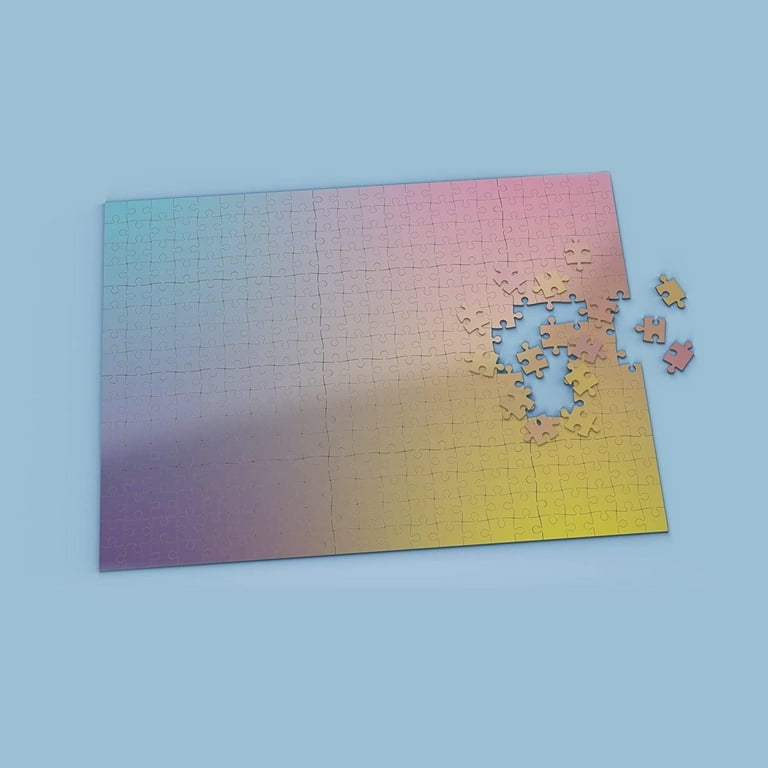 Gradient Color Jigsaw Puzzle 500pcs Impossible Mind Bogglingly