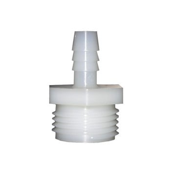 

10Pc Larsen Barb x Male Hose Thread Adapter ~ 3/8 x 3/4 MHT