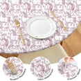 thumbnail image 4 of White Cartoon Unicorn Cloud Pattern Round Fitted Tablecloth with Elastic Edge,Dining Table Cover Waterproof,Outdoor Round Tablecloth for Camping,Dining,Indoor and Outdoor, 4 of 7