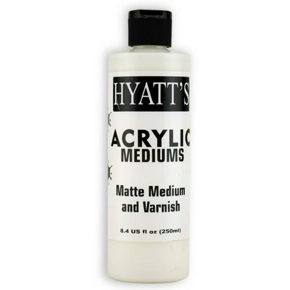 Hyatt's Acrylic 8 Oz Matte Varnish