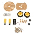 thumbnail image 1 of Kit de chasis de coche inteligente perfecl con Robot de bricolaje con Codificador ruedas y caja de 2WD, 1 of 8