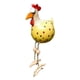 thumbnail image 4 of Lindo enchufe de resina escultura de pollo día de la madre gallina gallo estatua (amarillo) Likrtyny Libre de BPA, 4 of 8