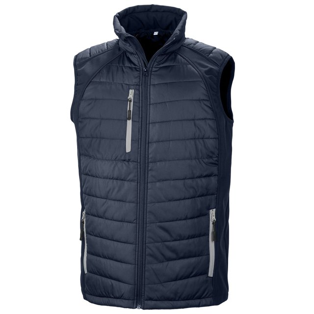 Result Genuine Recycled Gilet Rembourré Adulte Compas Softshell