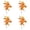 C, variant on 4Pcs Artificial Maple Leaves Branches 13in Fake Fall Leaves Stems Plants for Home Kitchen Farmhouse Thanksgiving Table Centerpiece
