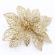 thumbnail image 1 of Flor De Purpurina, Adornos De Flores Flor De Decoración De Purpurina Artificial Para Coronas De Navidad Para Ratán ANGGREK Glitter Hollow Flower, 1 of 4