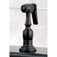 thumbnail image 6 of Kingston Brass KB1795PKLBS 8 x 16 in. Widespread Kitchen Faucet with Brass Sprayer, Oil Rubbed Bronze, 6 of 7