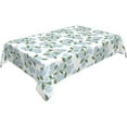 thumbnail image 2 of Spring Floral Tablecloth Rectangle 60 x 120 Inch Blue Hydrangea Flower Table Cloth Polyester Fabric Vintage Summer Flowers Table Cover for Kitchen Holiday Party Dining Picnic Outdoor Decor, 2 of 5