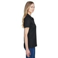 thumbnail image 3 of Devon & Jones DG20W Women's CrownLux Performance Plaited Polo-Black-S, 3 of 3