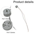 thumbnail image 4 of MYG RK-300C RF-300CA-12350 DC 1.5V-6V 9000RPM 24mm Moteur Électrique Rond Ventilateur DIY, 4 of 10