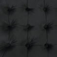 thumbnail image 7 of Costaelm Hank Round 29.5" Velvet Tufted Storage Ottoman, Black, 7 of 7