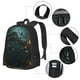 thumbnail image 2 of Easygdp Magical Library Butterfly Night Mochila de Gran Capacidad Minimalista Ideal para Escuela, Viajes y Uso Diario, 2 of 6